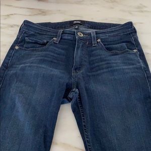 Men’s Paige denim stretch skinny straight jeans